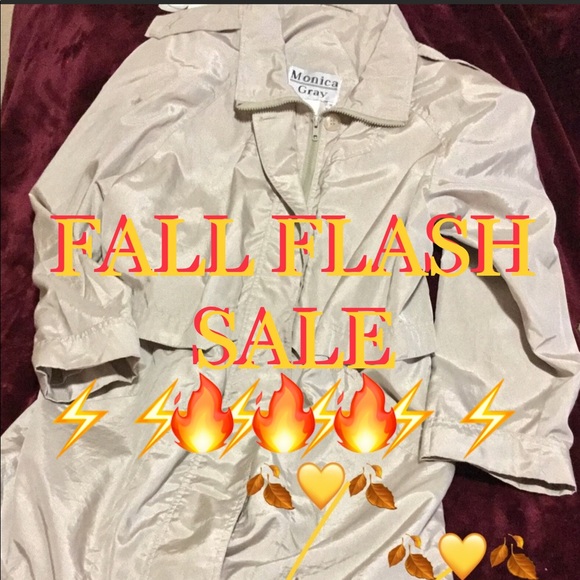 💛MONICA GRAY ☔️COAT - Picture 2 of 3